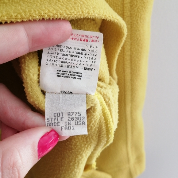 Patagonia Vintage Y2K 2001 Quarter Zip Synchilla Fleece Sweater Woman's Medium - Picture 13 of 16